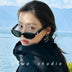 Korean Series 2024 New GM Cat Eye Sunglasses High Sense Retro Women's Sunglasses Y2g Internet Celebrity Ins European and American Fashion