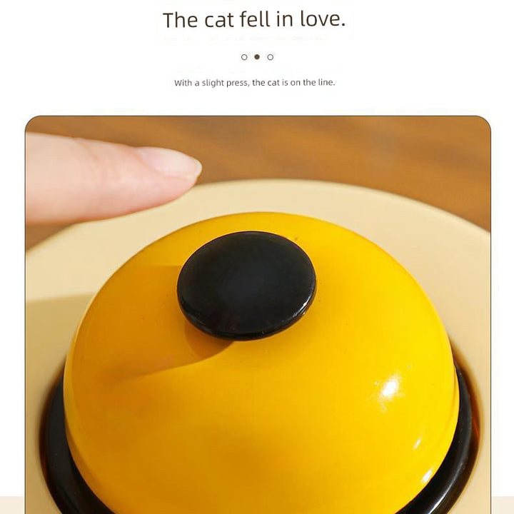 Cat Bowl Dog Bowl Cat Food Holder Cat Food Automatic Pet Feeder Drinking Water Integrated Cat Basin Ceramic Pet Drinking Water Double Bowl