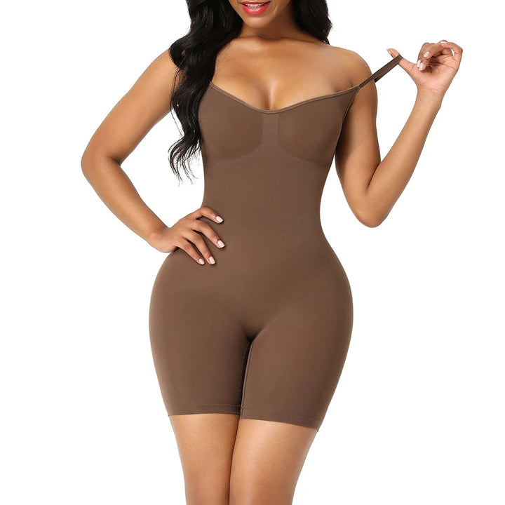 Colombianas Seamless Women Sculpting Bodysuit  Push Up Butt Lifter Thigh Slimmer Slimming Underwear Body Shaper Shapewear