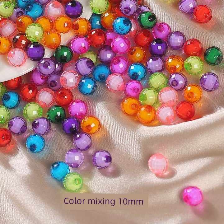 Beaded Kids Puzzle Play I Set Handicraft DIY Material String Beads Concentration Training Bracelet Girl Necklace Girl