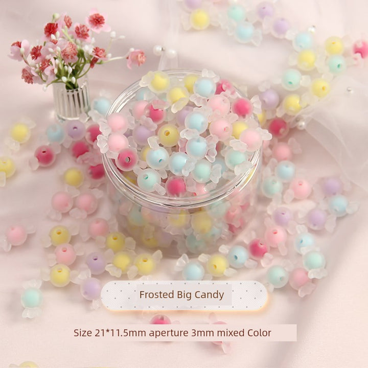 Beaded Kids Puzzle Play I Set Handicraft DIY Material String Beads Concentration Training Bracelet Girl Necklace Girl